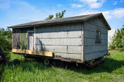 Asbestos Siding on Old Sheds