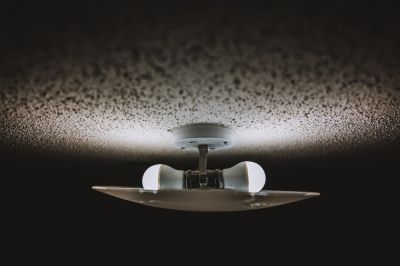 Asbestos Can be Found in Popcorn Ceiling.